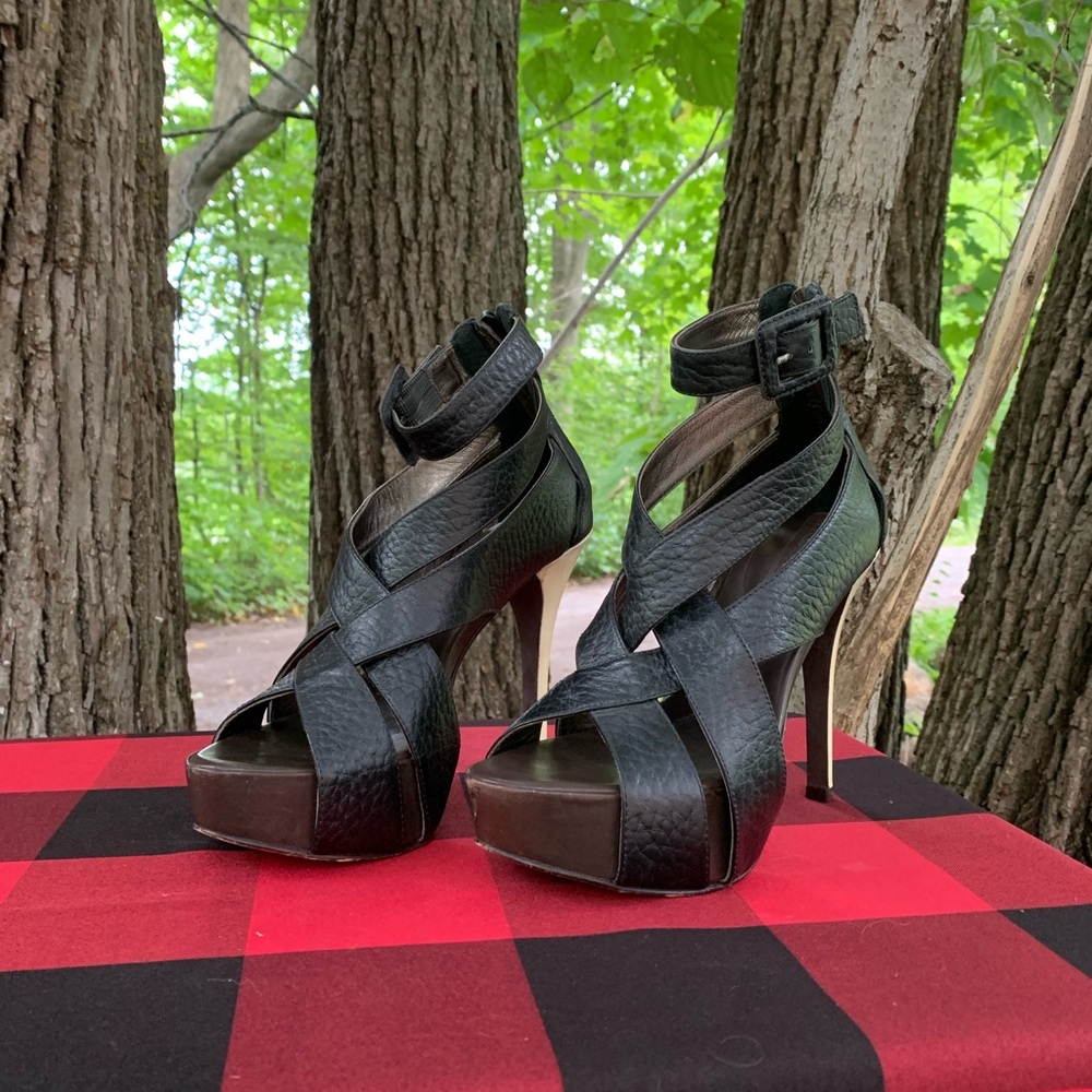 BCBGMaxAzria Leather Heels